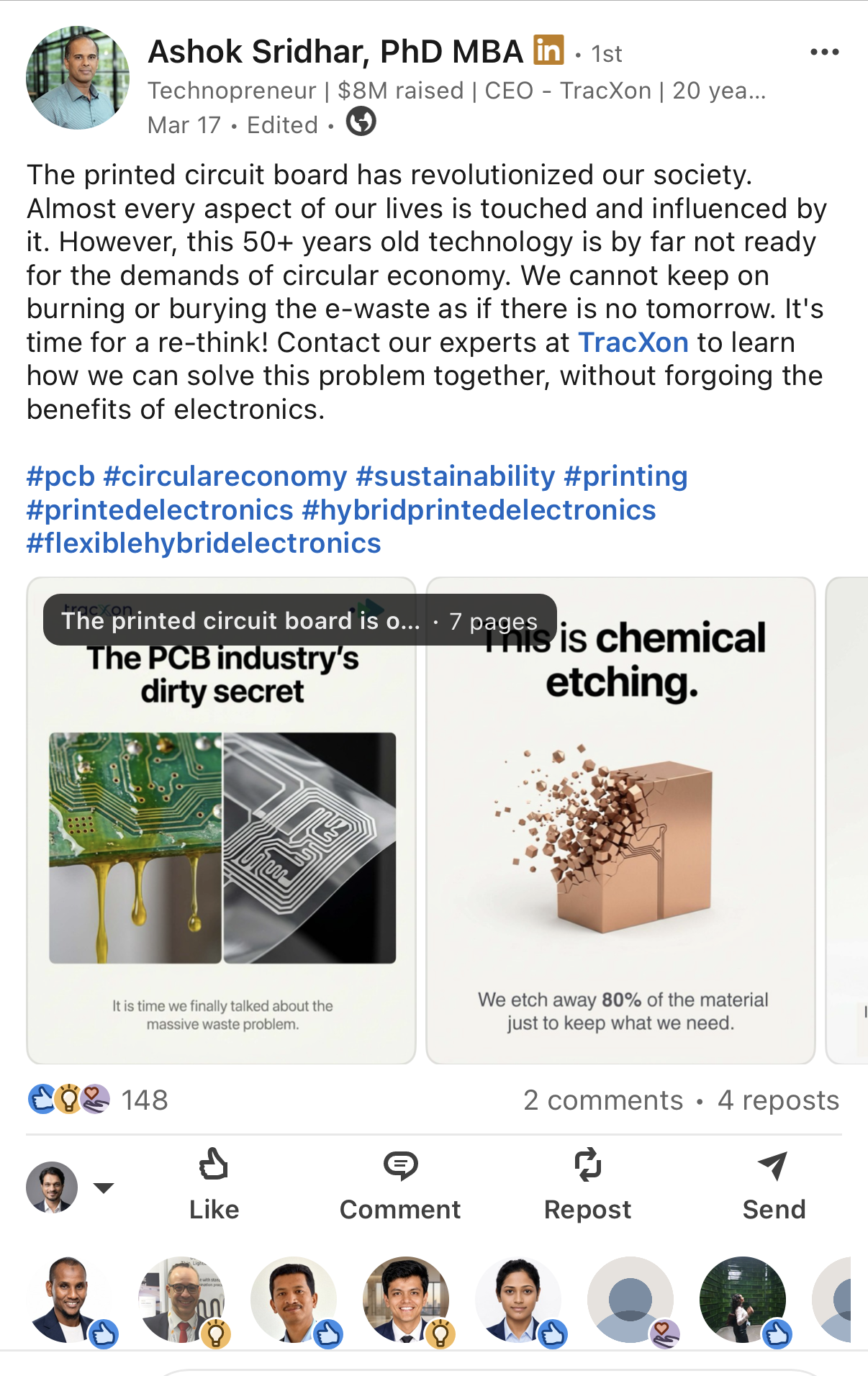 A TracXon carousel or infographic